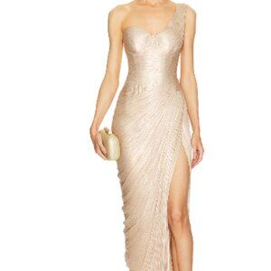 COPY - MARIA LUCIA HOHAN Lindsey Gown in Opal